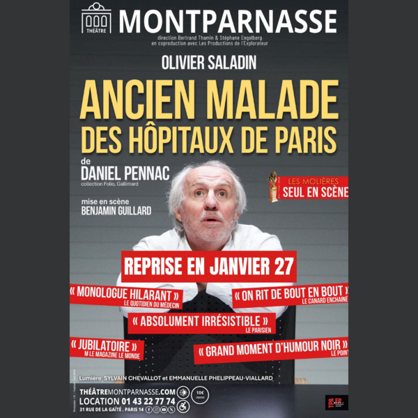 ANCIEN MALADE DES HÔPITAUX DE PARIS
